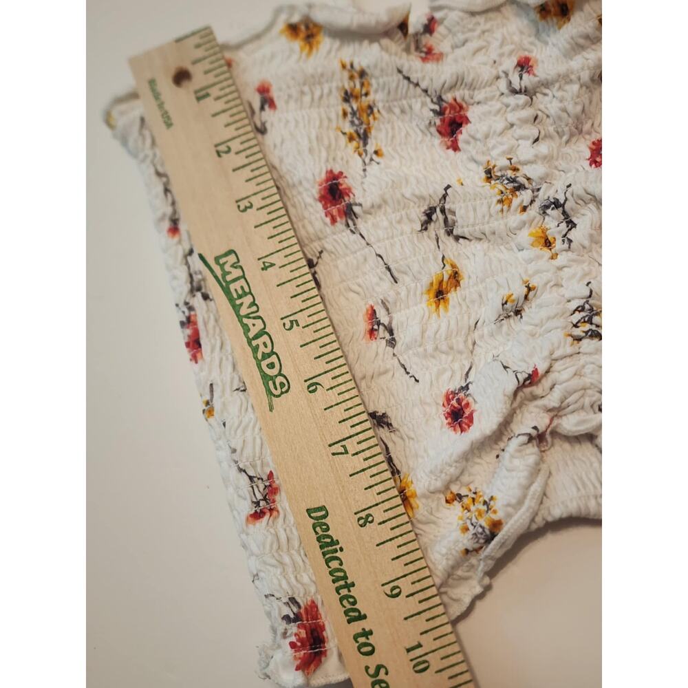 Forever 21 Floral Print Tube Top, Cropped, Medium - Picture 5 of 6